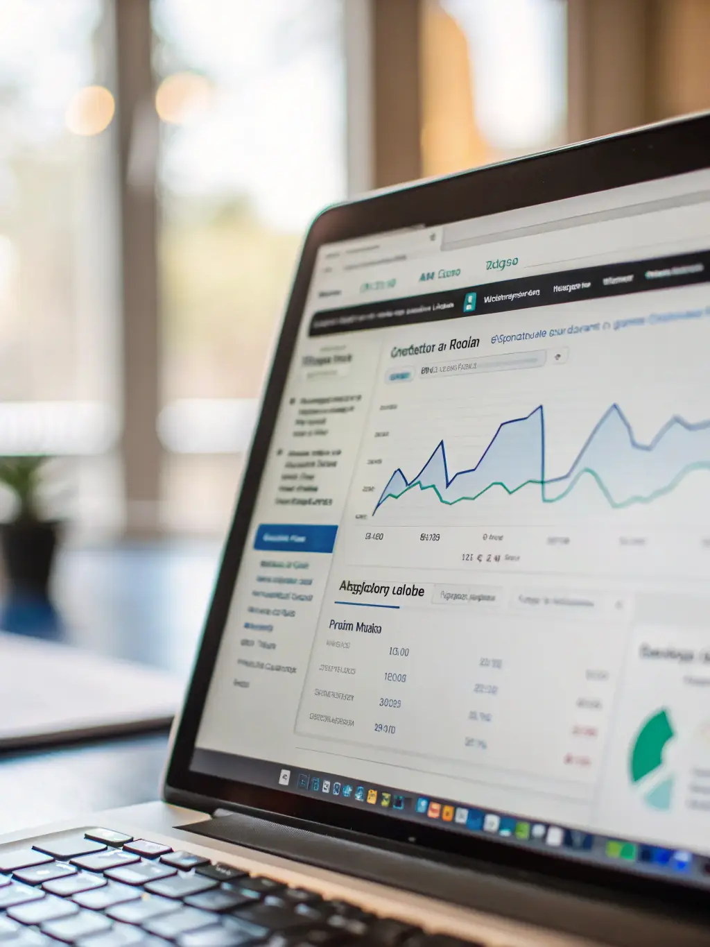 A detailed analytics dashboard within AffiliateMR, displaying real-time data on traffic, conversions, and revenue, showcasing the platform's tracking capabilities.