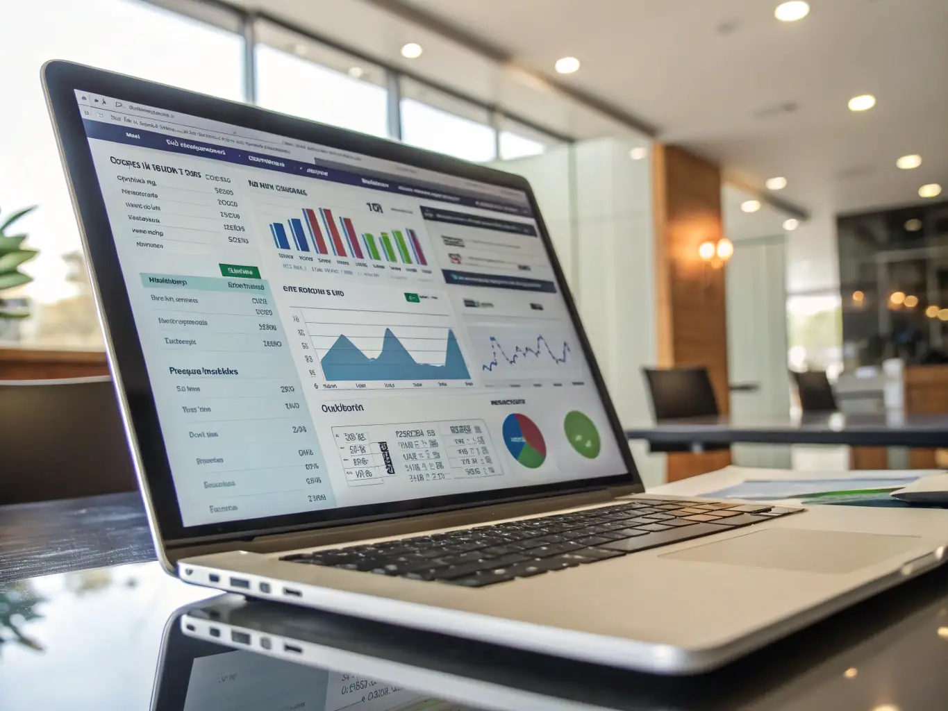 A detailed analytics dashboard displaying key performance indicators (KPIs) for an affiliate marketing campaign, highlighting AffiliateMR's advanced tracking and reporting capabilities.